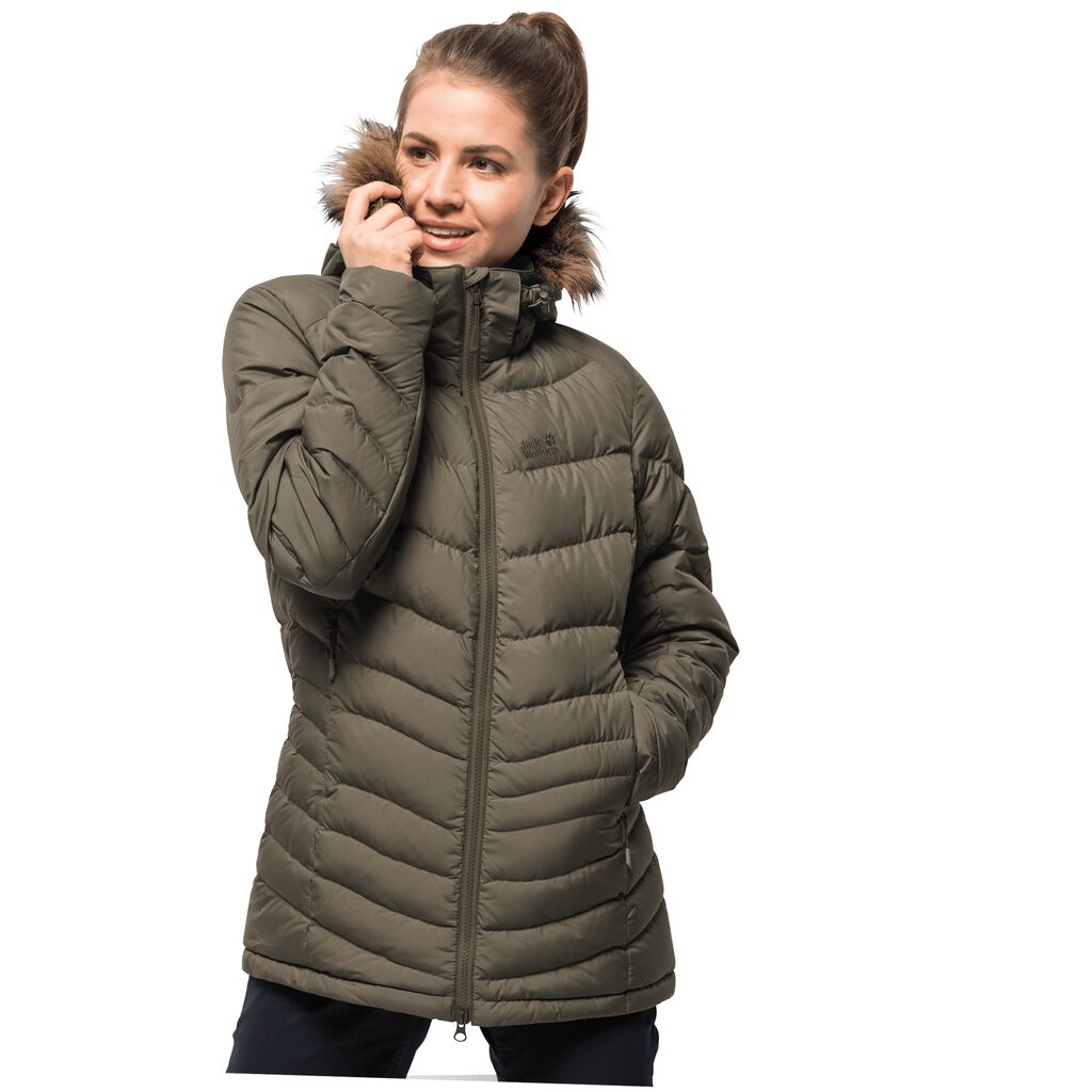 Jack Wolfskin SELENIUM BAY Vestes Femme Gris - PSFUTEY-14